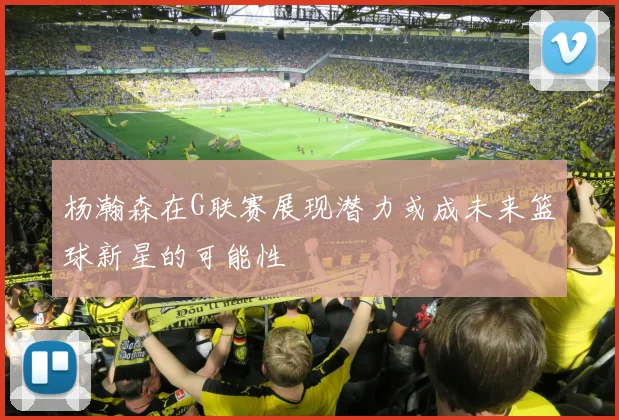 杨瀚森在G联赛展现潜力或成未来篮球新星的可能性
